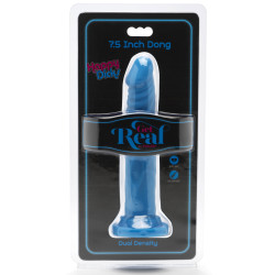 Get Real TOYJOY Gode Happy Dick 18 x 3.5 cm Bleu